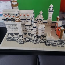 Snowing Swan Stone Castle #7828 (8288Pcs) Building Micro Mini Blocks