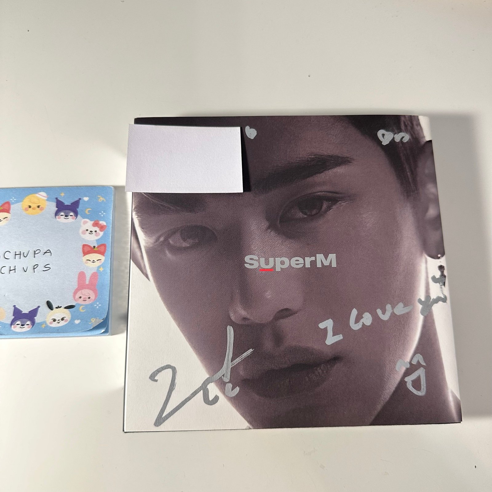 Superm Lucas signed album