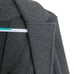 J Crew 100% Merino Wool Sweater Blazer Womens XS Open Front Dark Gray Preppy