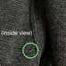 J Crew 100% Merino Wool Sweater Blazer Womens XS Open Front Dark Gray Preppy