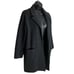 J Crew 100% Merino Wool Sweater Blazer Womens XS Open Front Dark Gray Preppy