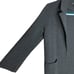 J Crew 100% Merino Wool Sweater Blazer Womens XS Open Front Dark Gray Preppy