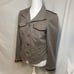 White House Black Market Safari Rose Studded Cargo Jacket Womens Designer NWOT