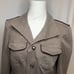 White House Black Market Safari Rose Studded Cargo Jacket Womens Designer NWOT