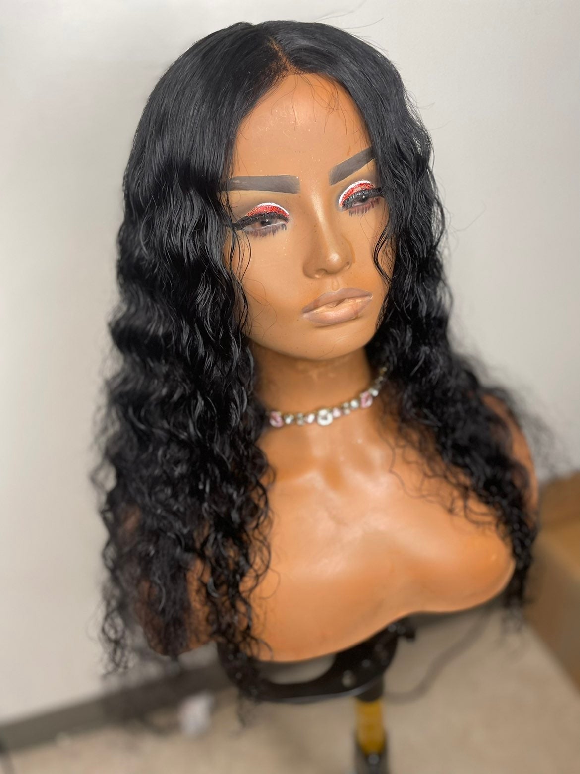 Long Black Wavy Wig