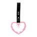 NEW 2PCS BARBED WIRE PINK JDM TSURIKAWA RING Black Handle Strap Drift Charm