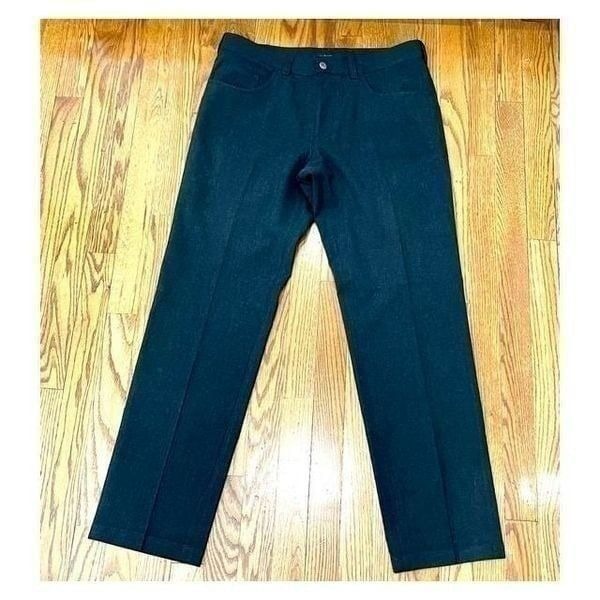 Gardeur ALAN charcoal Grey Flat Front 5 pocket pants. Size 50/US34.