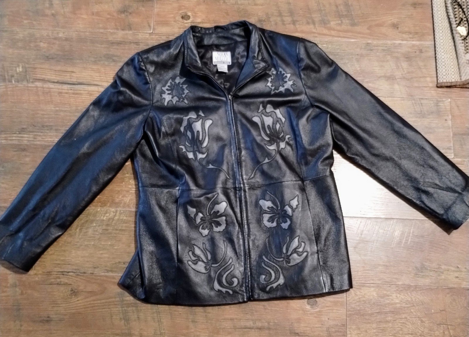 Nolan Miller women's leather coat Vintage