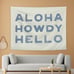 Coastal Granddaughter, Coastal Cowgirl Room Decor - Western Wall Hang Tapestry