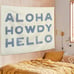 Coastal Granddaughter, Coastal Cowgirl Room Decor - Western Wall Hang Tapestry