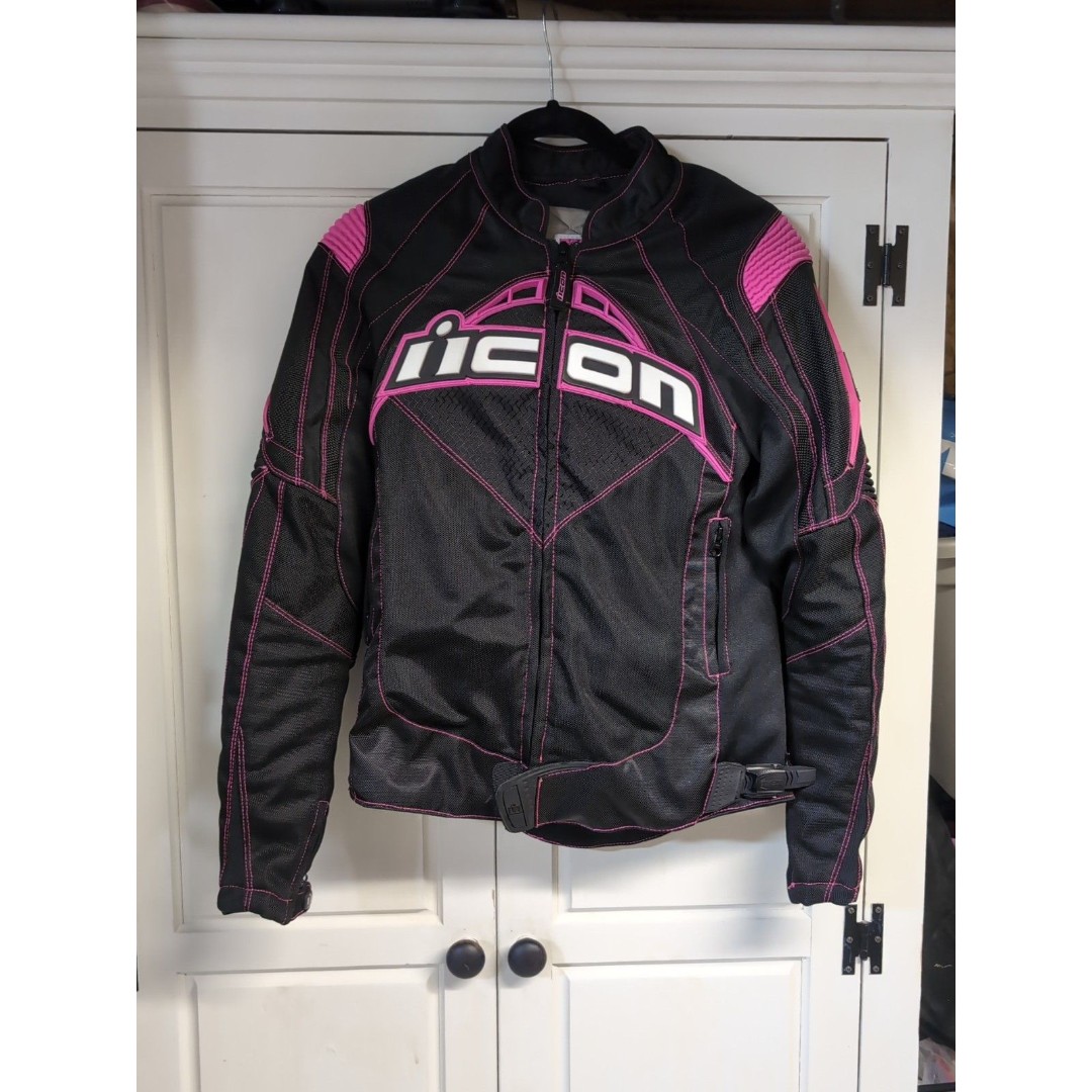ICON MOTORSPORTS CONTRA PREFORMANCE SERIES MOTORCYCLE JACKET LADIES- XS