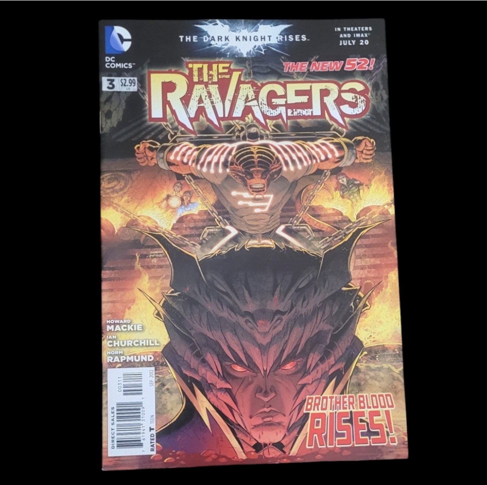 DC The Ravagers September 2012 #3 Comic Book