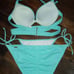 Victoria secret PINK Hottie teal push up bikini