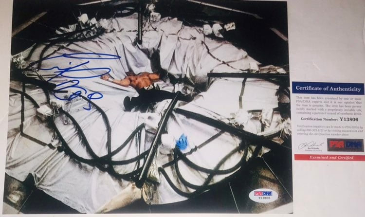 TOMMY LISTER SIGNED AUTOGRAPHED 8X10 PHOTO NO HOLDS BARRED ZEUS PSA COA RARE!
