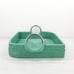 Tight Woven Leaf-Shaped Luxury Rattan Tray-Medium