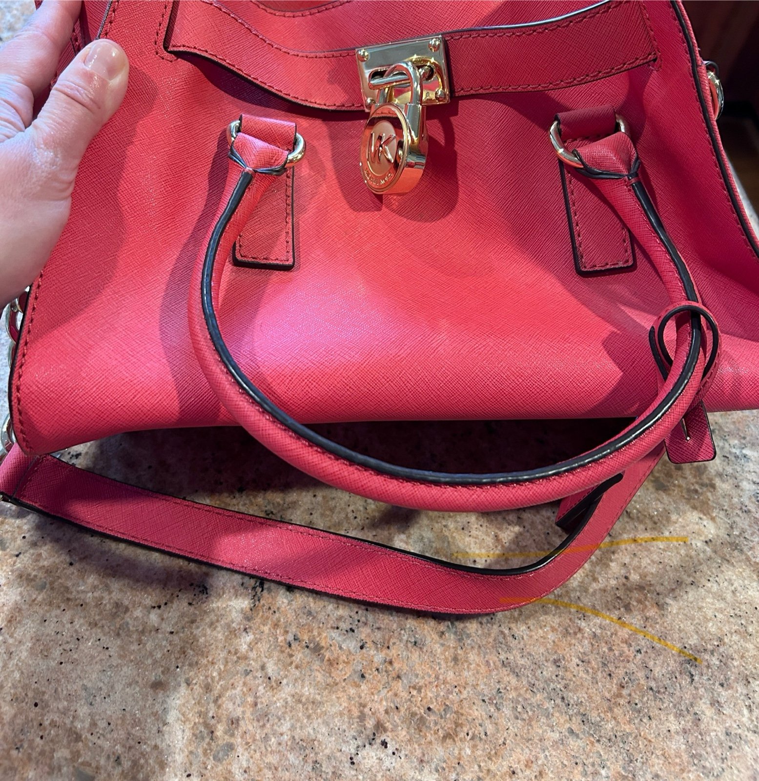 michael kors watermelon bag
