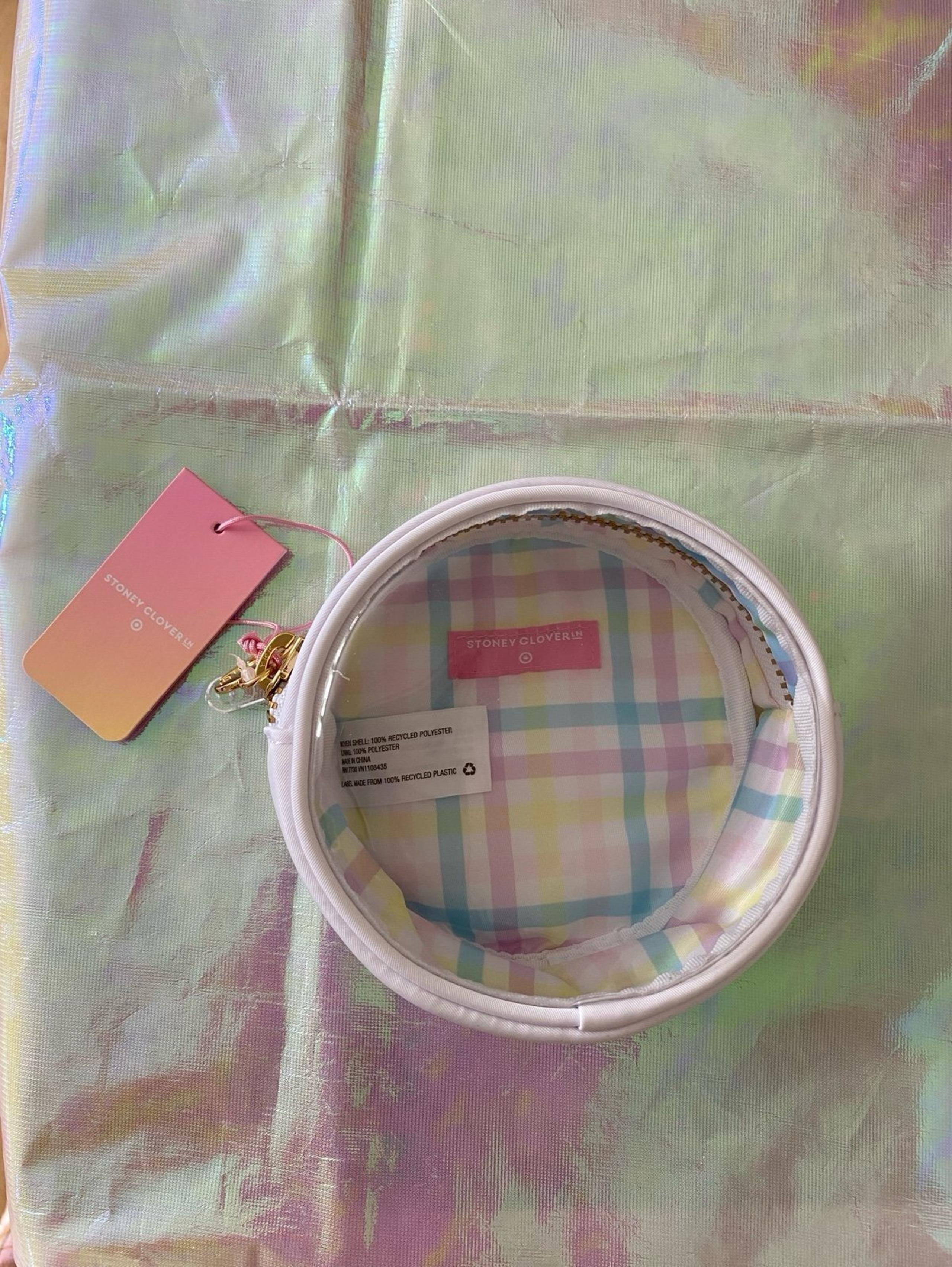 Stoney Clover Lane x Target white round pouch
