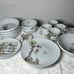 Disney Winnie The Pooh 95th Anniversary Complete Dinner Set (Count 20)