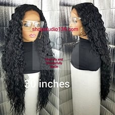 Wowfactor 30inch waterwave lace wig