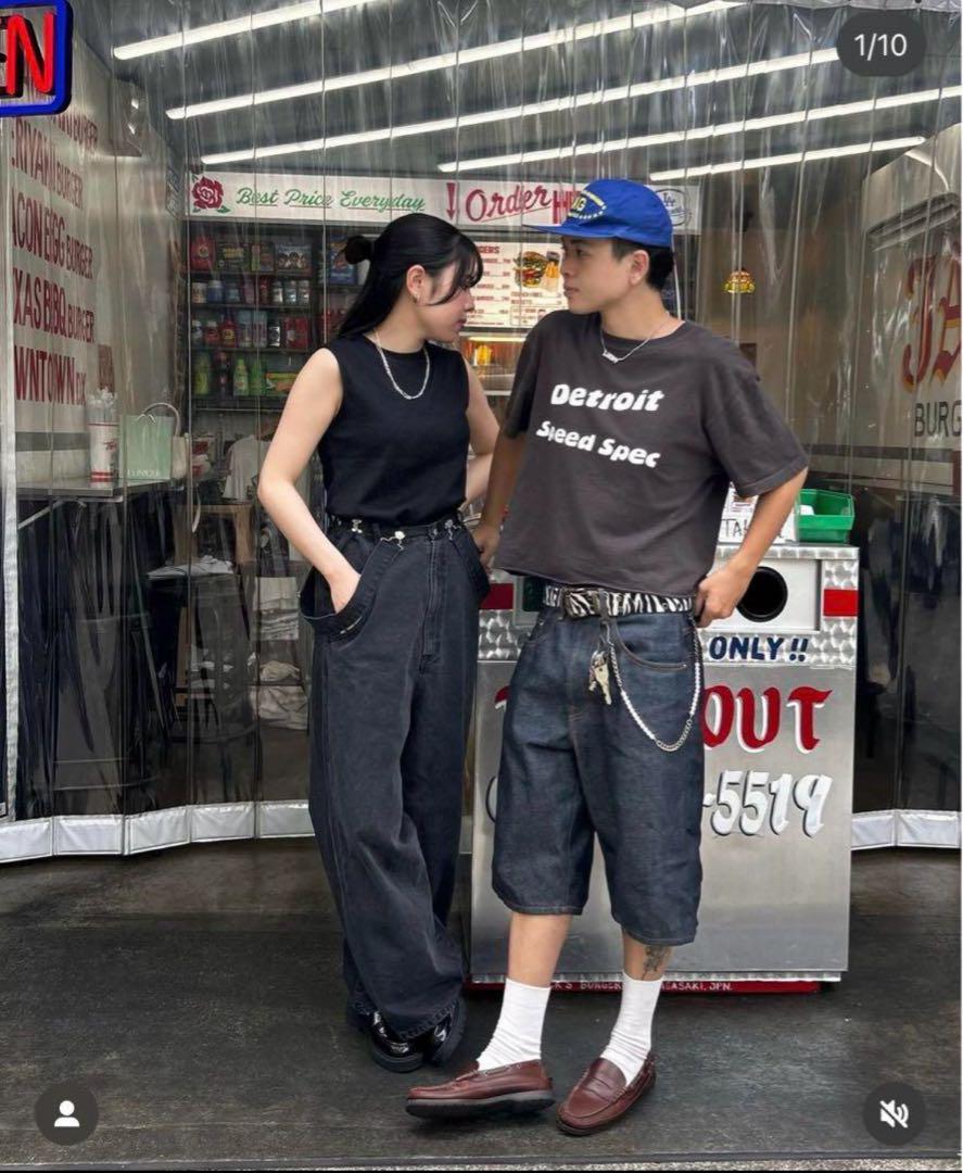 STUSSY BIG OL DENIM SHORTS チェック 30 Big Ol' Short Denim – Black | Shorts | Stüssy