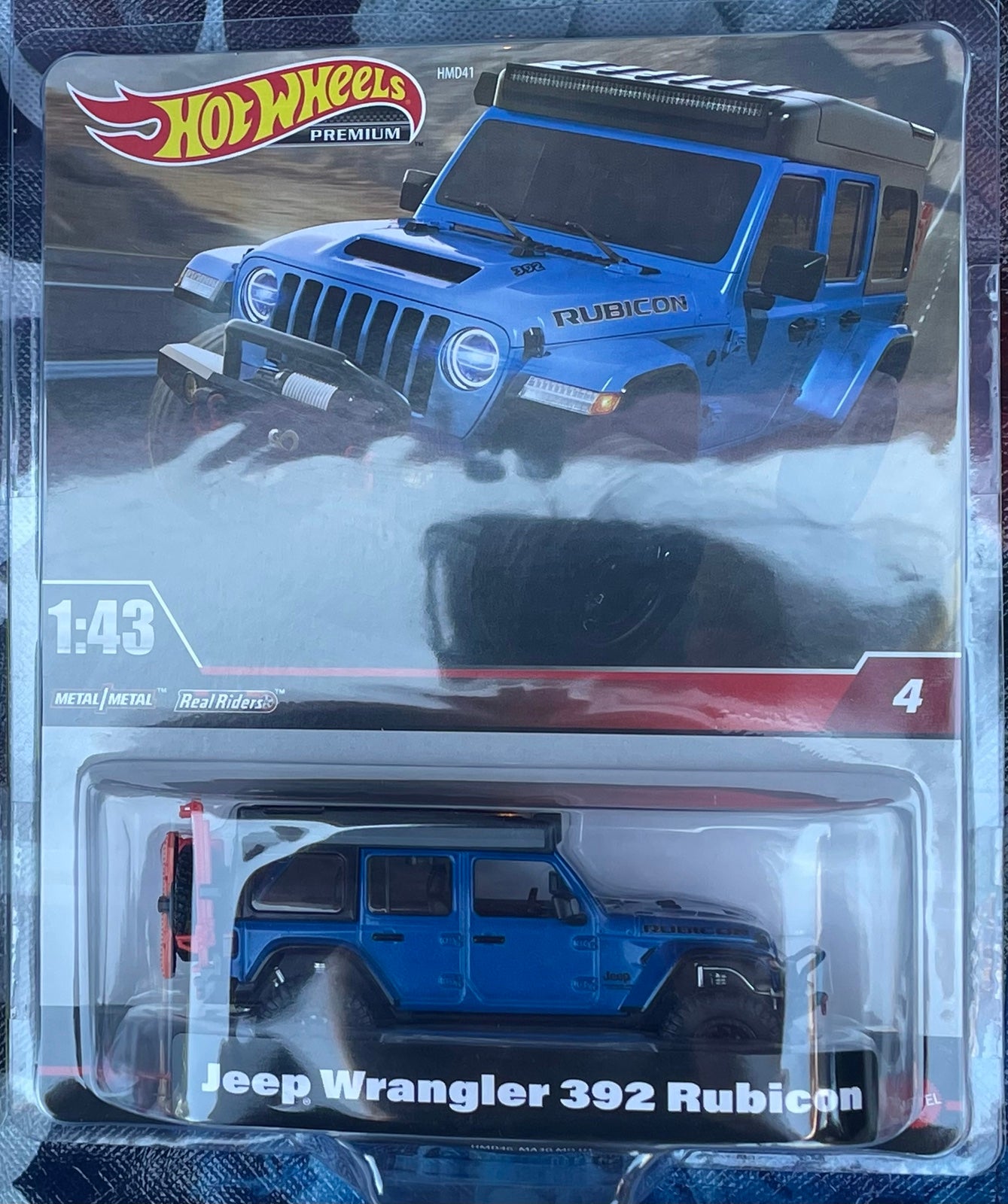 Hot Wheels Premium 1:43 Jeep Wrangler392 Rubicon