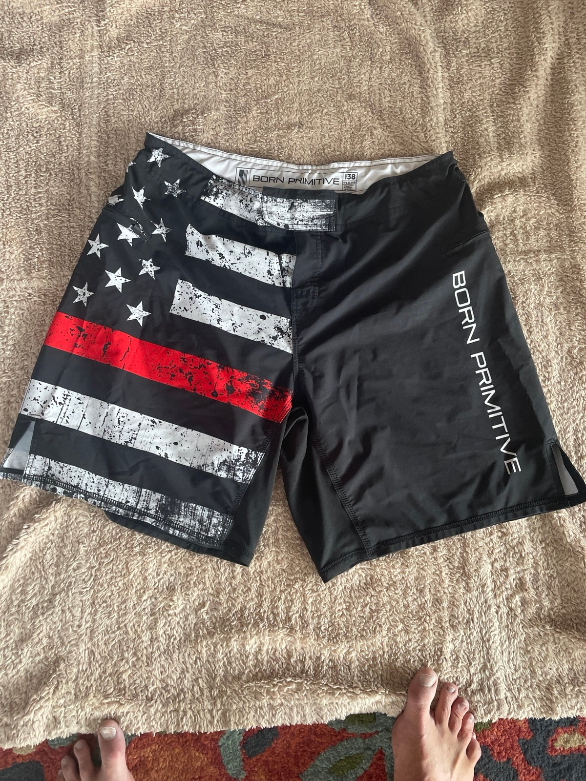 Bundle of Born Primitive size 38 American Defender shorts in great condition