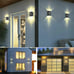 Outdoor Solar 4 LED Deck Lights Path Garden Patio Pathway Stairs Step Fence Lamp