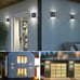Outdoor Solar 4 LED Deck Lights Path Garden Patio Pathway Stairs Step Fence Lamp