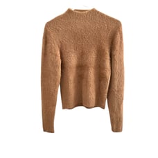 Aritzia babaton kuma mock neck faux fur sweater size L
