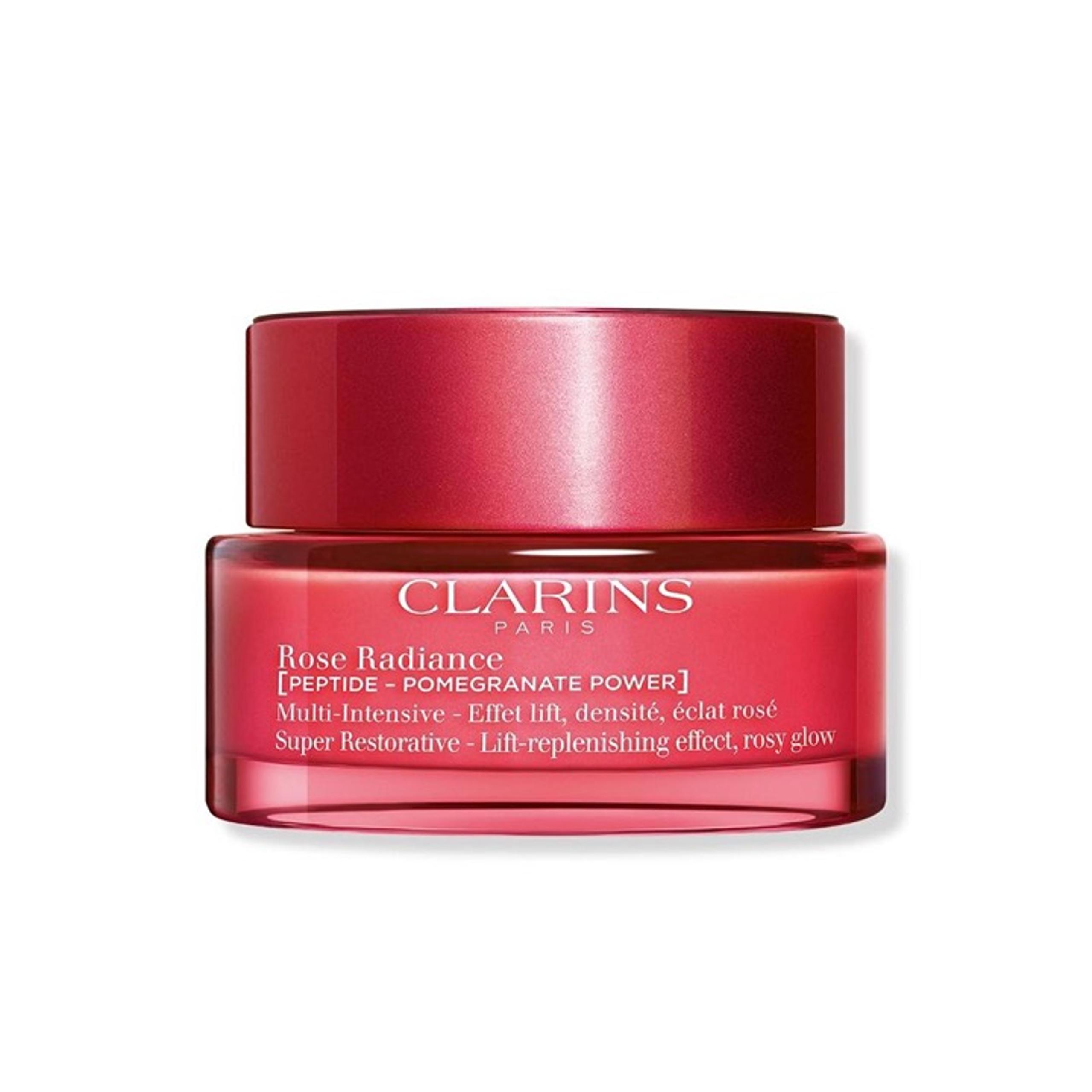 Clarins Rose Radiance Anti-Aging Peptide Moisturizer