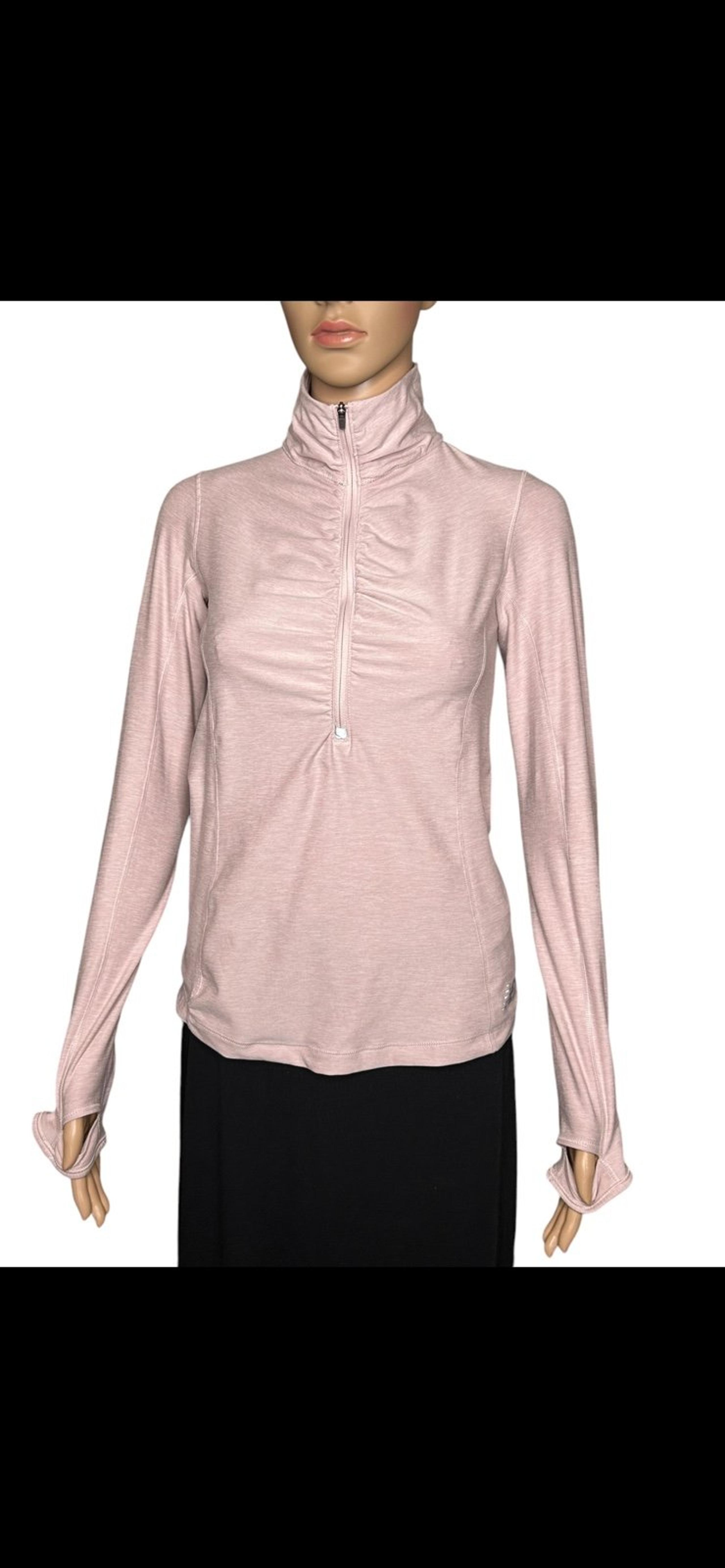 New Balance Active Quarter zip Jacket soft pink color size XS