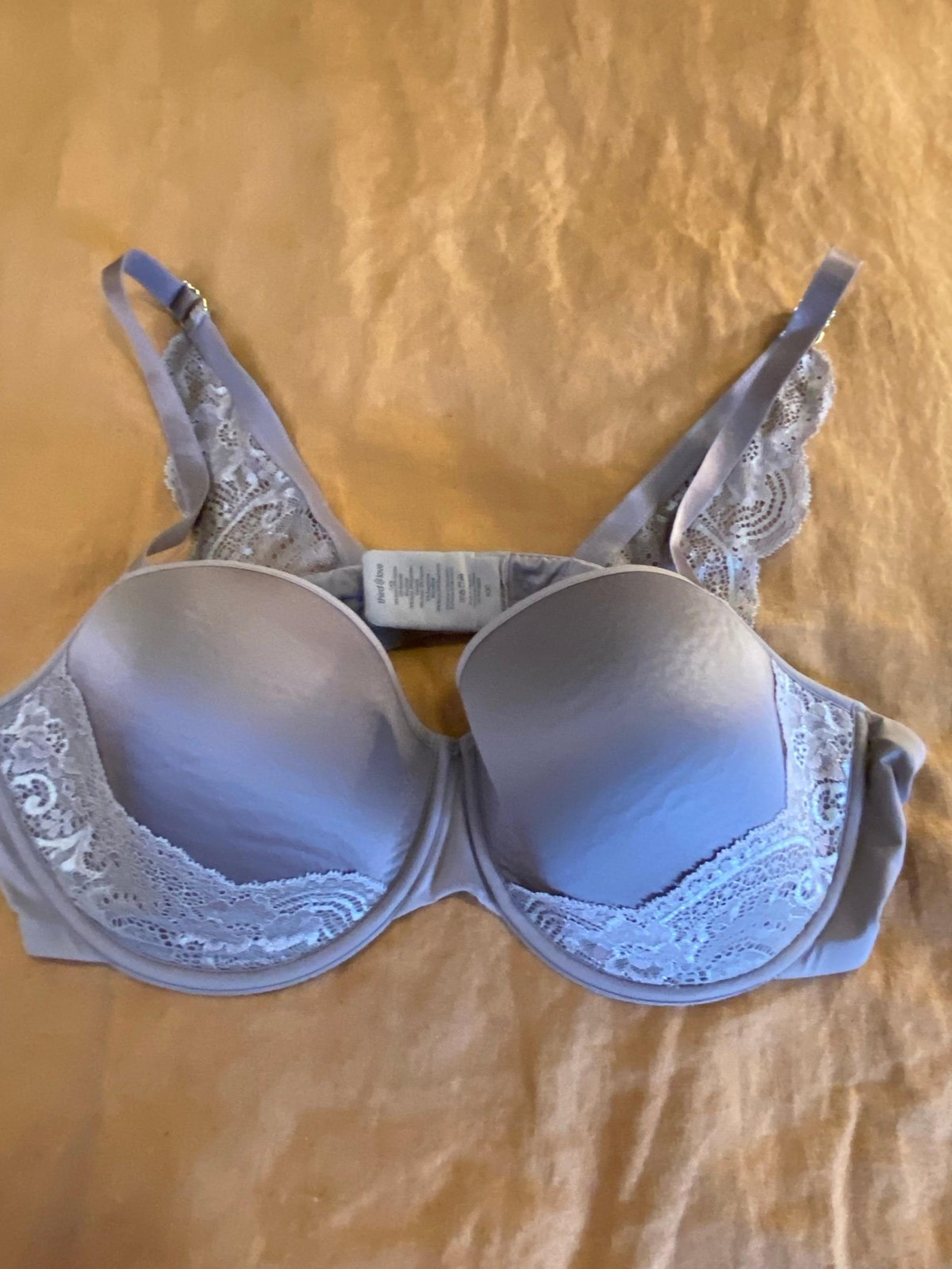 ThirdLove Bra Lace 40C Underwire Adjustable Neutral Mauve sku2