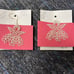 8 Vintage Hand Tatted Tatting Lace Lacey Snowmen Angels Christmas Ornaments