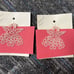 8 Vintage Hand Tatted Tatting Lace Lacey Snowmen Angels Christmas Ornaments