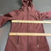Andrew Marc Women Medium Burgundy Raincoat Jacket Softshell Removable Hood