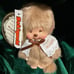 Monchhichi Sweet Brown Keychain (14cm) 5 inch