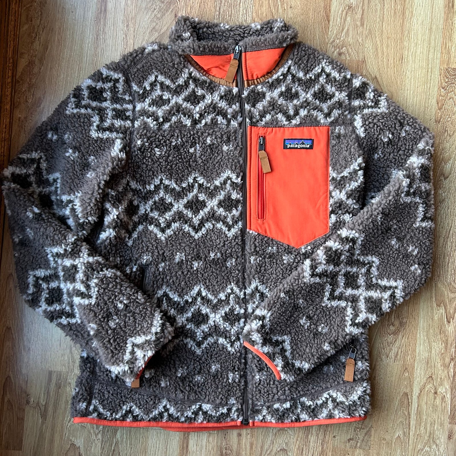 NWT Patagonia Women's Classic Retro-X Fleece Jacket Sweet Cedar Brown Medium