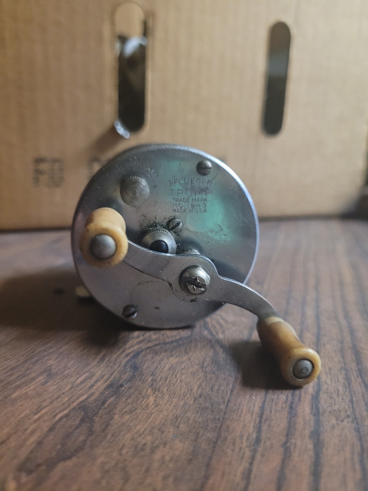Vintage Pfleuger Trump Fishing Reel