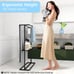 Free Standing Towel Rack for Bathroom, 2 Tiers Extra Storage Shelf with Rubber P