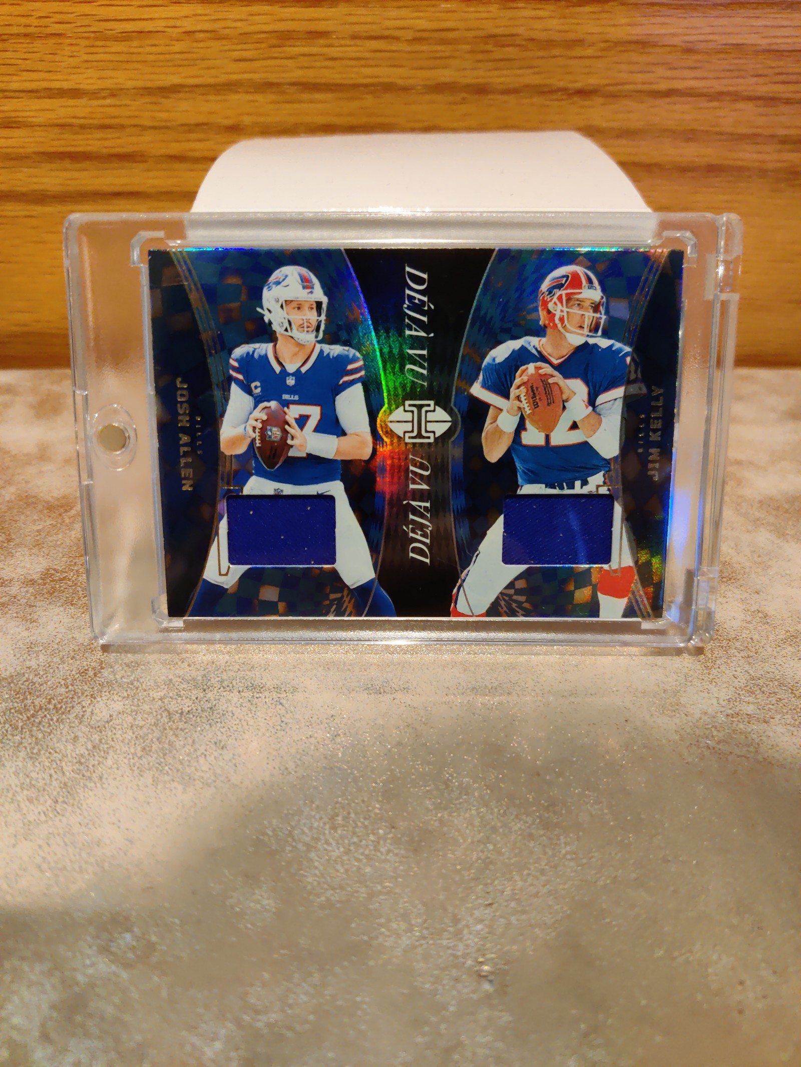 Josh Allen and Jim Kelly Patch