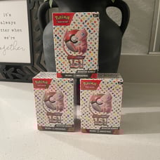 (3) Pokemon Scarlet Violet 151 Booster Bundle Box