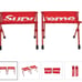 Supreme Helinox Tactical Field Stool (Set of 2) Red New!!