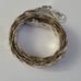 Sterling Silver 925 Braid Weave Herringbone Necklace