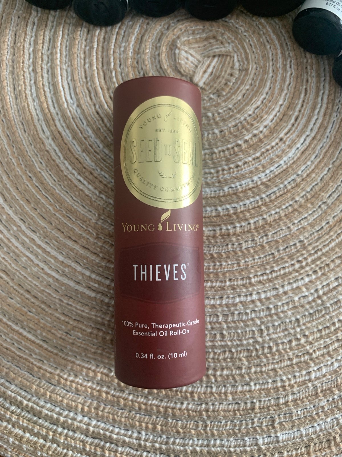 Young living thieves roll on