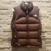 North Face Womens Small Brown Retro 96 Vintage Nuptse Puffer Vest Puff Jacket S