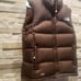North Face Womens Small Brown Retro 96 Vintage Nuptse Puffer Vest Puff Jacket S