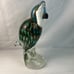 9 Inch Art Glass Handblown Glass Murano Style Owl Figurine