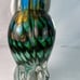 9 Inch Art Glass Handblown Glass Murano Style Owl Figurine