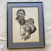 Vintage 1984 Framed Original Art Print by Tim Gallegly Signed & Numbered 67/100