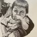 Vintage 1984 Framed Original Art Print by Tim Gallegly Signed & Numbered 67/100
